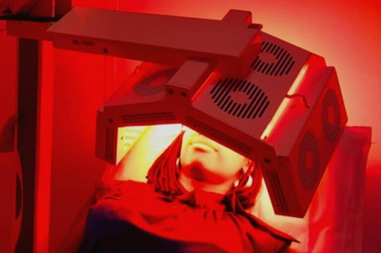 traitement par LED du visage